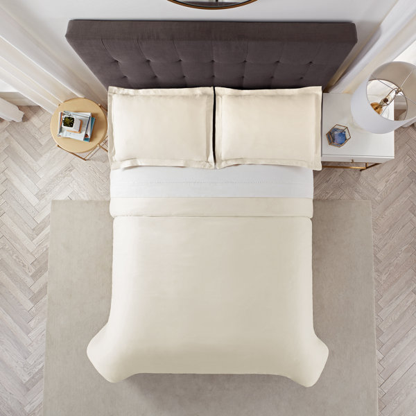 Serta 3 Piece Duvet Cover Set & Reviews Wayfair